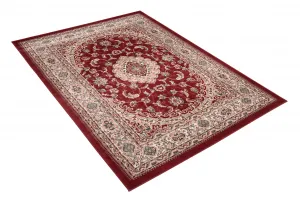 DECOREUM Kusový koberec 6956A červený DUBAI BIL Rozmer: 180x260