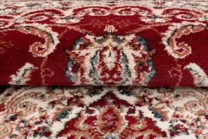 DECOREUM Kusový koberec 6956A červený DUBAI BIL Rozmer: 180x260