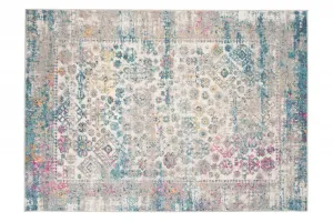 DECOREUM Koberec D253A LAZUR sivá Rozmery (v): 80x150