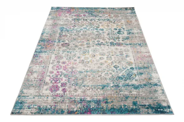 DECOREUM Koberec D253A LAZUR sivá Rozmery (v): 80x150