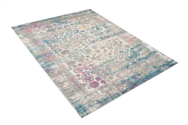 DECOREUM Koberec D253A LAZUR sivá Rozmery (v): 80x150