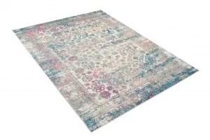 DECOREUM Koberec D253A LAZUR sivá Rozmery (v): 80x150