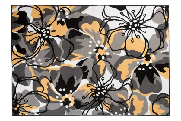 DECOREUM Koberec Z907A MAYA čierna Rozmery (v): 250x350