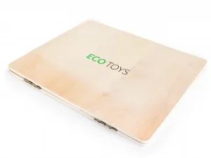 WELLHOX Detský notebook - drevená magnetická tabuľa