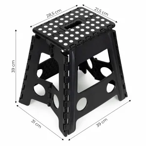 Wellhocx Skladacia stolička 1 stupienok z plastu 39 cm