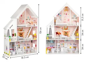 Drevený domček pre bábiky XXL Powder Residence