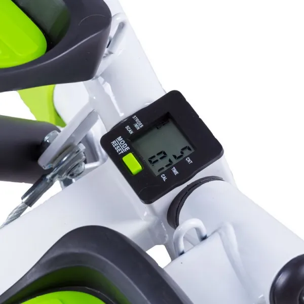 Twist stepper s káblami a fitness počítadlom