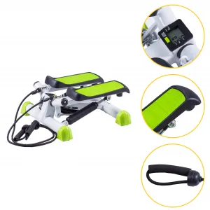 Twist stepper s káblami a fitness počítadlom
