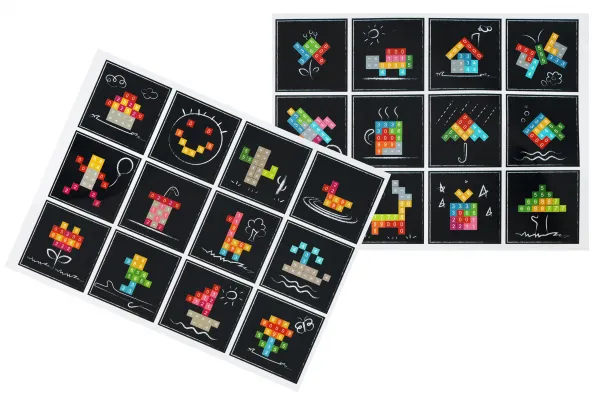 Drevený vzdelávací tablet, magnetická tabuľa