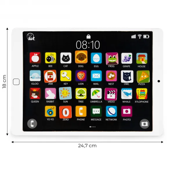 Drevený vzdelávací tablet, magnetická tabuľa