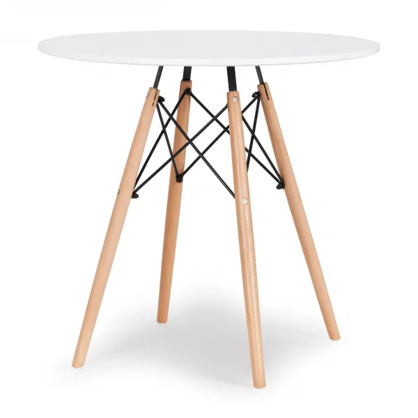 Wellhox Jedálenský stôl moderný jedálenský kuchynský stôl 80 cm