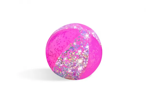 MaDe Nafukovací balón- ružový, zlatý