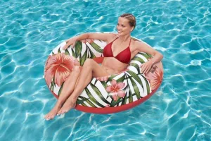 Kruh Bestway® 36237, Tropical Palms, detský, nafukovací, koleso do vody, 119 cm