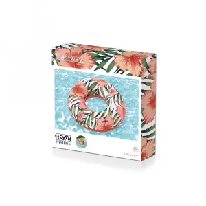 Kruh Bestway® 36237, Tropical Palms, detský, nafukovací, koleso do vody, 119 cm