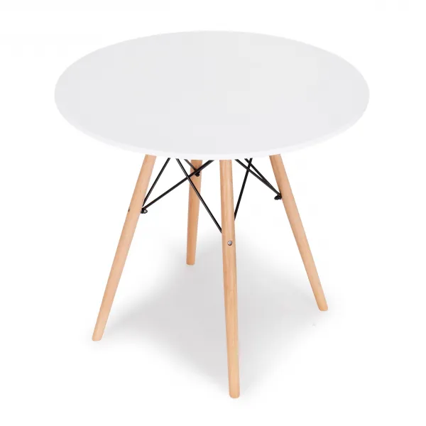 Wellhox Jedálenský stôl moderný jedálenský kuchynský stôl 80 cm