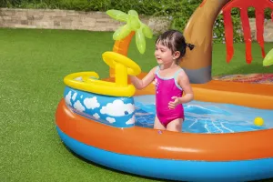 Bazénik Bestway® 53069, Lava Lagoon, detský, nafukovací, 2,65x2,65x1,04 m
