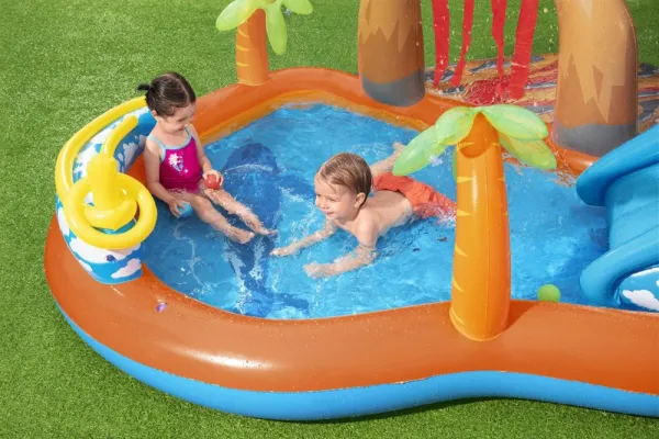 Bazénik Bestway® 53069, Lava Lagoon, detský, nafukovací, 2,65x2,65x1,04 m