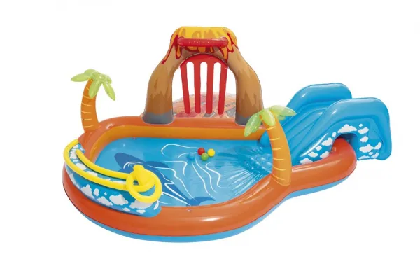 Bazénik Bestway® 53069, Lava Lagoon, detský, nafukovací, 2,65x2,65x1,04 m
