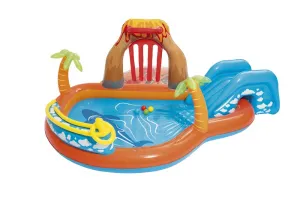 Bazénik Bestway® 53069, Lava Lagoon, detský, nafukovací, 2,65x2,65x1,04 m