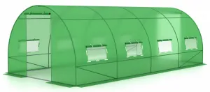 Fóliový tunel - záhradný skleník - 3x6 m