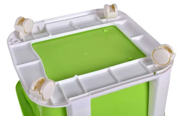 Box na hračky 5 zásuviek na kolieskach
