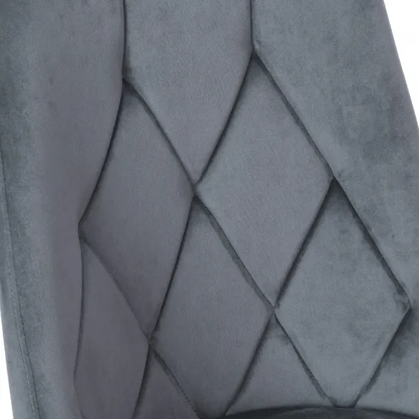Čalúnené kreslo LINCOLN VELVET graphite velvet