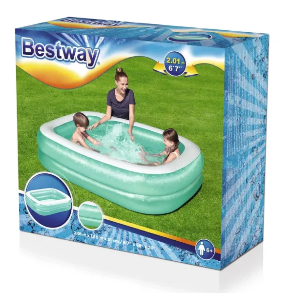 Bazén Bestway® 54005, Family, detský, nafukovací, 200x146x48 cm