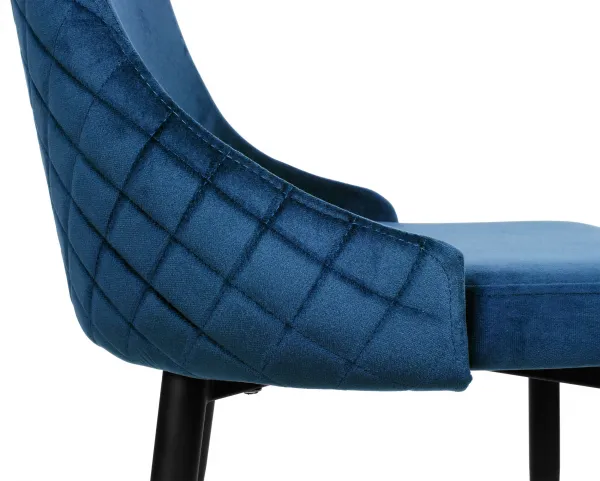 Čalúnené kreslo Vermont Velvet navy blue