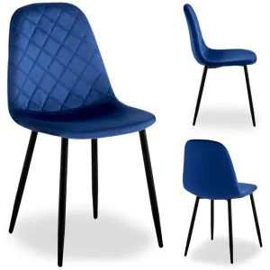 TZB Čalúnená designová stolička ForChair III modrá