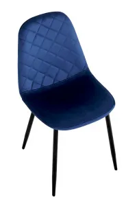TZB Čalúnená designová stolička ForChair III modrá