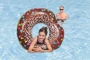 Donut Donut Swim Wheel Brown 107 cm Bestway 36118
