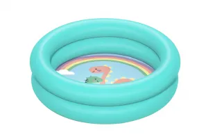 Bestway 51061 Nafukovací bazén s dinosaurami Mint 61 cm x 15 cm