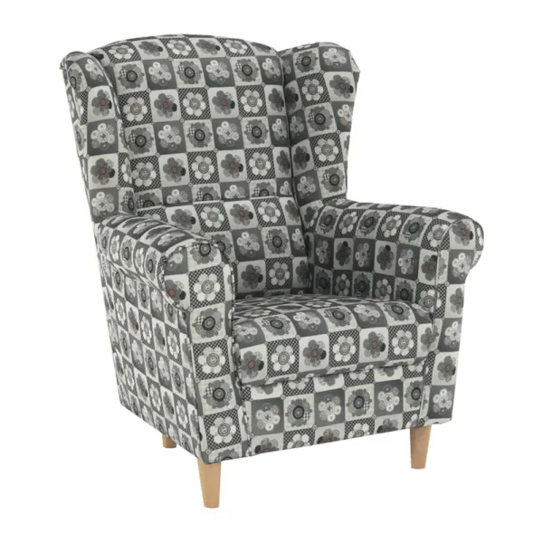 Kreslo CHARLOT Tempo Kondela Patchwork M1