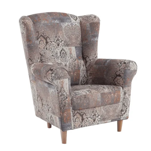 Kreslo CHARLOT Tempo Kondela Patchwork M1