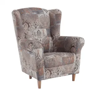 Kreslo CHARLOT Tempo Kondela Patchwork M1
