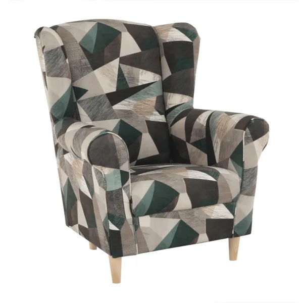 Kreslo CHARLOT Tempo Kondela Patchwork M1