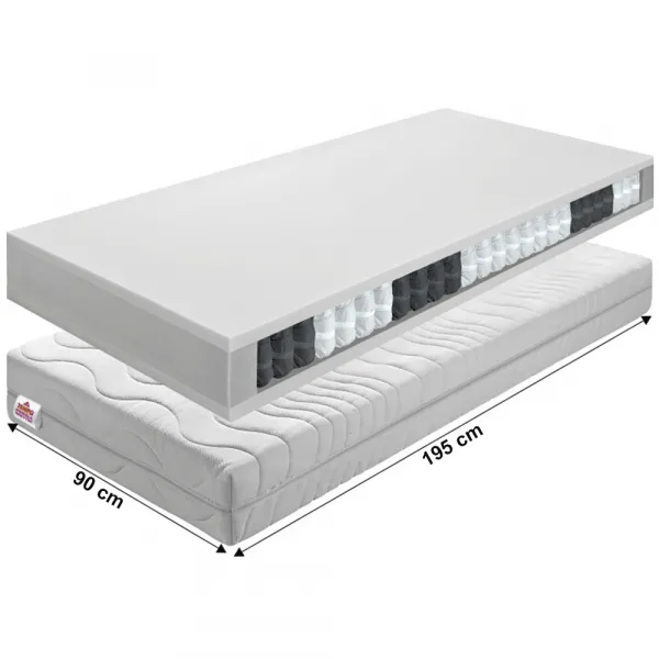 Pružinový matrac BE TEXEL ALERGIK NEW Tempo Kondela 80x200 cm