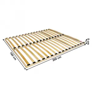 Lamelový rošt v ráme MONNA NEW Tempo Kondela 80x200 cm