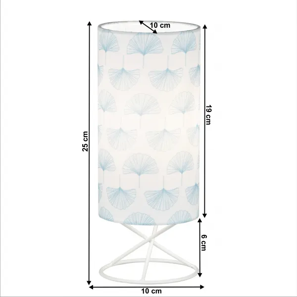 Stolová lampa AVAM Tempo Kondela Biela