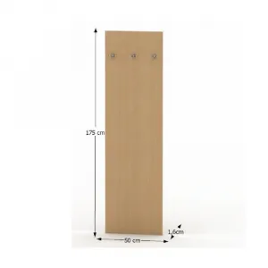 Panel vešiakový TEMPO AS NEW 030 buk Tempo Kondela Buk