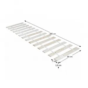 Rolovaný latkový rošt PLAZA 80x200 - POSLEDNÝ KUS