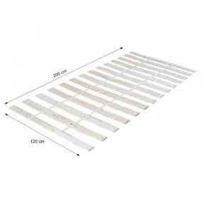 Rolovaný latkový rošt PLAZA Tempo Kondela 90x200 cm
