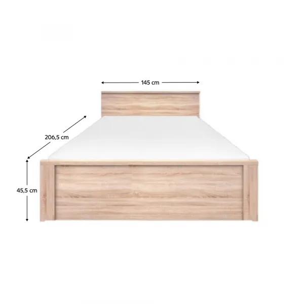 Posteľ TOPTY Tempo Kondela 140 cm