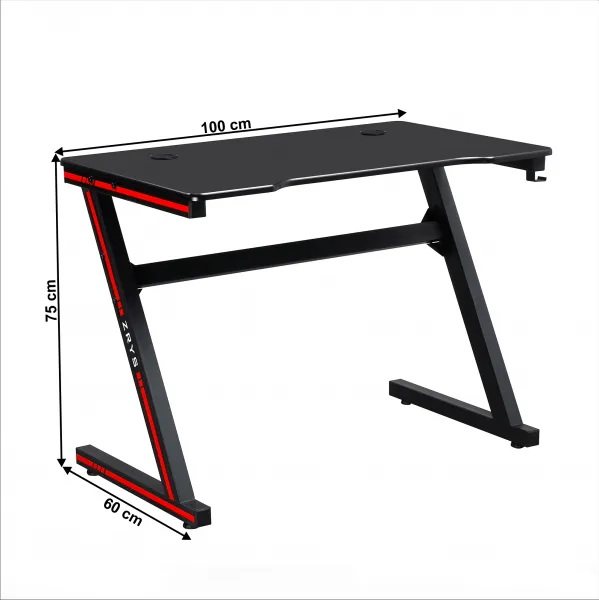 Herný stôl MACKENZIE Tempo Kondela 100 cm