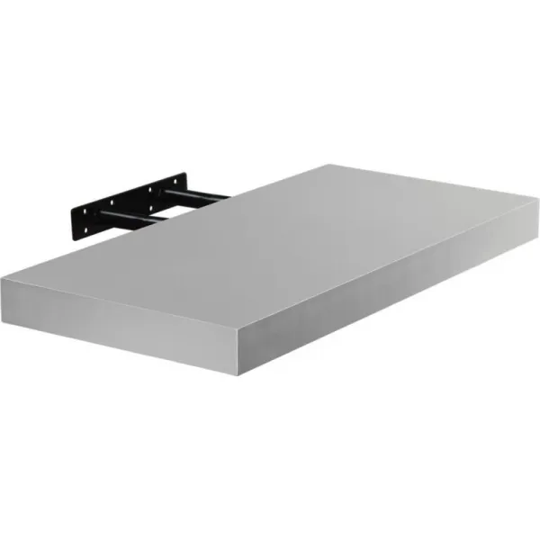 STILISTA VOLATO 31081 Nástenná polica - strieborná 110 cm