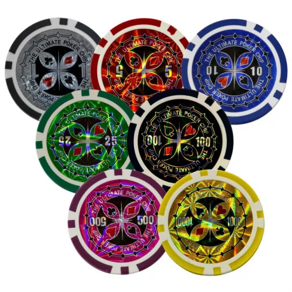 OEM M02642 Poker set 300ks žetónov 25-1000 dizajn Ultimate