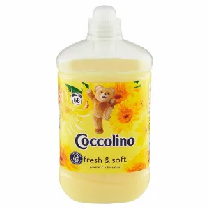 Coccolino Happy Yellow koncentrovaný avivážny prípravok 68 praní 1700 ml