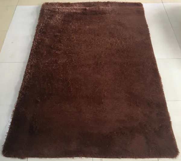 DECOREUM Koberec BROWN SILK hnedá Rozmery (v): 120x170