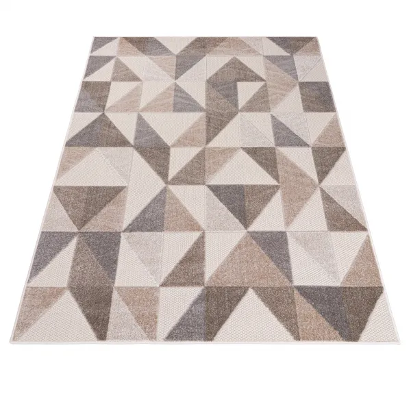 ArtTapi Koberec na terasu CREAM AVENTURA CTL EC96E | 120 x 170 cm