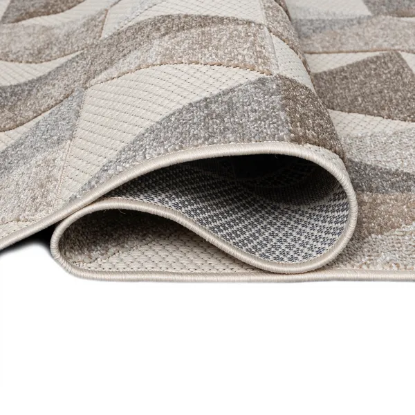 ArtTapi Koberec na terasu CREAM AVENTURA CTL EC96E | 120 x 170 cm